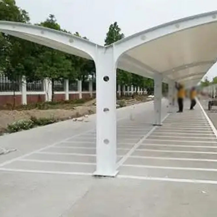 常山县膜结构电动车棚